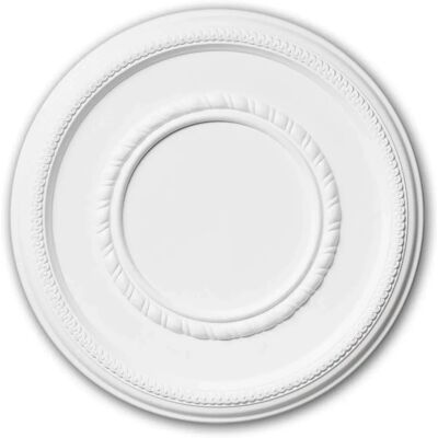 Profhome 156004 White Ceiling Rose - Ceiling Rose Profhome 156004 White Ceiling Rose - Ceiling Rose