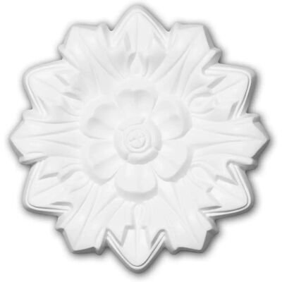 Profhome Decor 156011 Rosace de Plafond Blanche - Rosace de Plafond - Publicité Profhome Decor 156011 Rosace de Plafond Blanche - Rosace de Plafond - Publicité