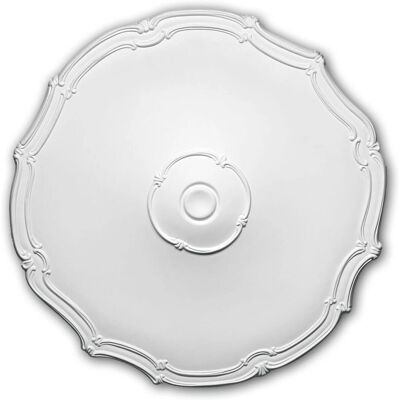 Profhome 156016 Rosone per Soffitto Bianco - Rosace Profhome 156016 Rosone per Soffitto Bianco - Rosace