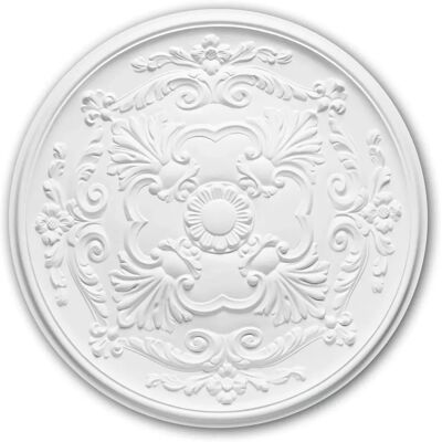 Profhome 156024 White Ceiling Rose - Ceiling Rose Profhome 156024 White Ceiling Rose - Ceiling Rose