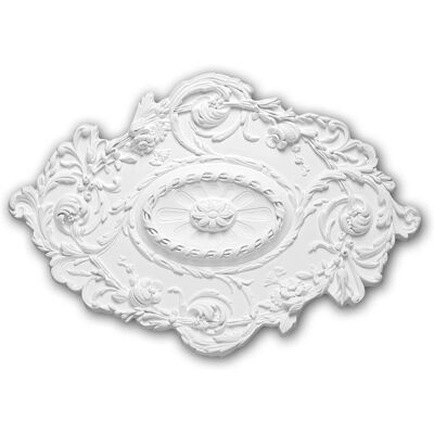 Profhome 156029 Rosone bianco - Rosone da soffitto Profhome 156029 Rosone bianco - Rosone da soffitto