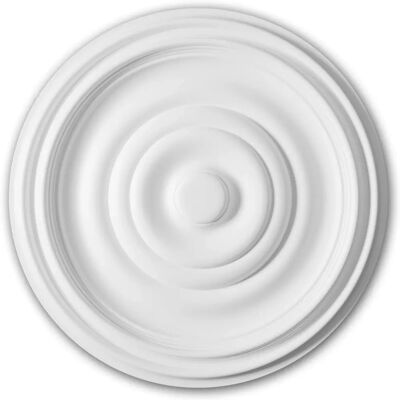 Profhome White Ceiling Rose - 48.5cm - Sturdy Foam - Indoor/Outdoor Profhome White Ceiling Rose - 48.5cm - Sturdy Foam - Indoor/Outdoor