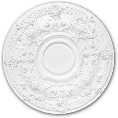 Profhome Decor - Rosone 70,7cm Neoimpero Bianco - Decorazione soffitto e parete Profhome Decor - Rosone 70,7cm Neoimpero Bianco - Decorazione soffitto e parete