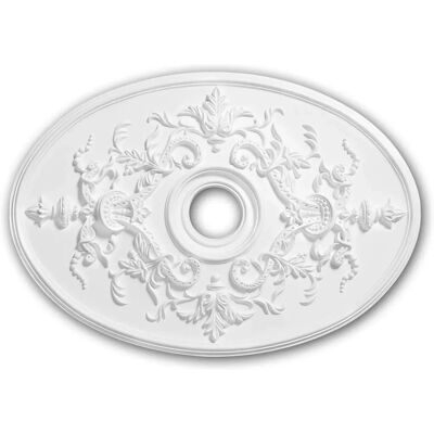 Profhome 156041 Deckenmedaillon - Neoimperiales Design, 78,5x54,4cm Profhome 156041 Deckenmedaillon - Neoimperiales Design, 78,5x54,4cm