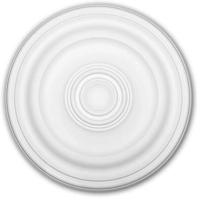 Profhome Rosetta Tetto Bianca - Schiuma di Poliuretano Rigida - 40.4cm Profhome Rosetta Tetto Bianca - Schiuma di Poliuretano Rigida - 40.4cm