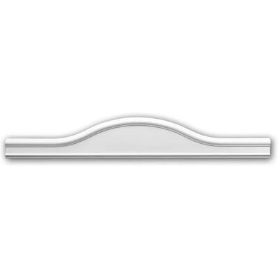 Profhome Frontone Bianco - Leggero, Robusto, Stile Classico - 154003 Profhome Frontone Bianco - Leggero, Robusto, Stile Classico - 154003