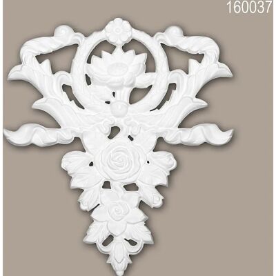 Profhome 160037 Elemento Decorativo Bianco - Parte Decorativa - Interno/Esterior Profhome 160037 Elemento Decorativo Bianco - Parte Decorativa - Interno/Esterior