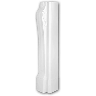Profhome Decor 164002 - White Timeless Decorative Mantelpiece Profhome Decor 164002 - White Timeless Decorative Mantelpiece