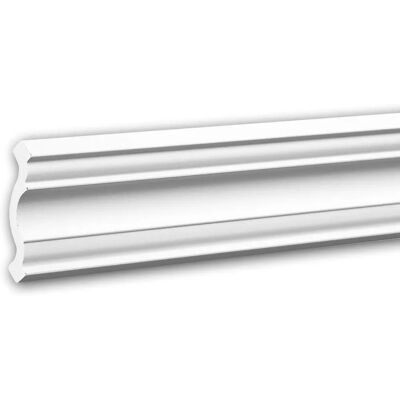 Profhome 650115 Cornice Neoclassica Bianca - Decorazione Soffitto Parete Profhome 650115 Cornice Neoclassica Bianca - Decorazione Soffitto Parete