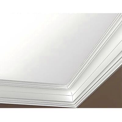 Profhome Decor Profhome Decor 150254-box - 5 x Listelli corona - Bianco - Set di modanature Profhome Decor Profhome Decor 150254-box - 5 x Listelli corona - Bianco - Set di modanature