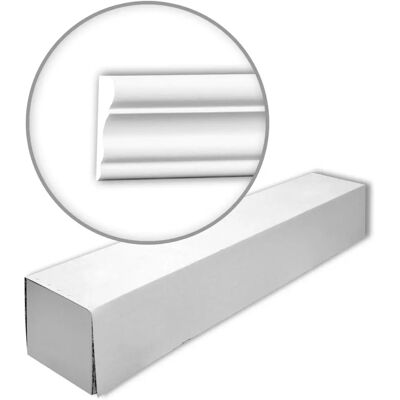 Profhome Decor Model 151377-box - Moulding set, white, 64m, indoor/outdoor Profhome Decor Model 151377-box - Moulding set, white, 64m, indoor/outdoor