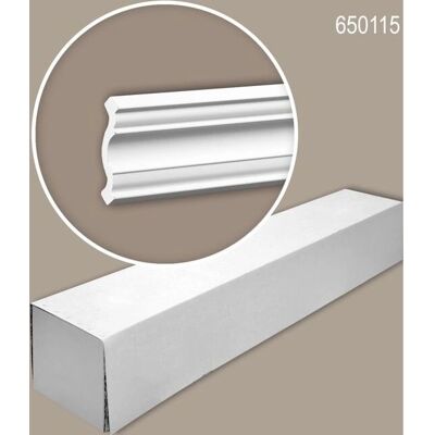 Profhome Decor 650115-box Weiße vorgrundierte Leisten-Set - Leisten-Set Profhome Decor 650115-box Weiße vorgrundierte Leisten-Set - Leisten-Set