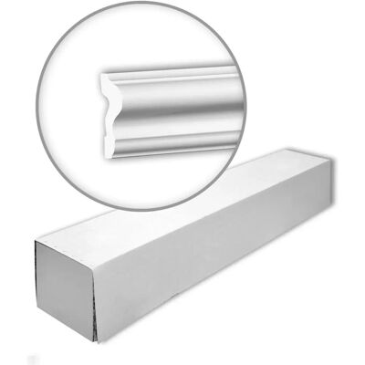 Profhome Decor 651302-box Moulures panneau blanches - Moulure - Publicité Profhome Decor 651302-box Moulures panneau blanches - Moulure - Publicité