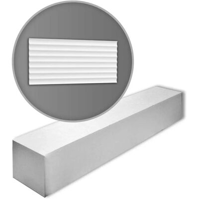 Orac Decor 12 x 3D Wandpaneele - Modern Purotouch 200cm Weiß - Wandpaneel Orac Decor 12 x 3D Wandpaneele - Modern Purotouch 200cm Weiß - Wandpaneel