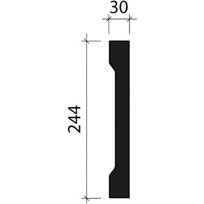Profhome 403101 Friso Blanco - Frieze Profhome 403101 Friso Blanco - Frieze