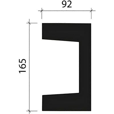 Profhome 433101 Weiße starre Polyurethan Frieze - Frieze Profhome 433101 Weiße starre Polyurethan Frieze - Frieze