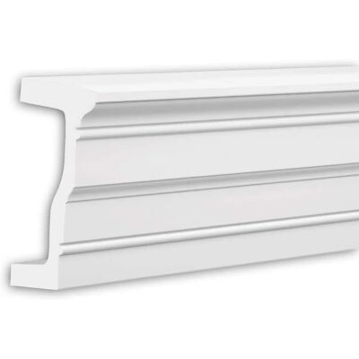 Profhome 434302 Architrave en Mousse de Polyuréthane Rigide Blanc - Publicité Profhome 434302 Architrave en Mousse de Polyuréthane Rigide Blanc - Publicité