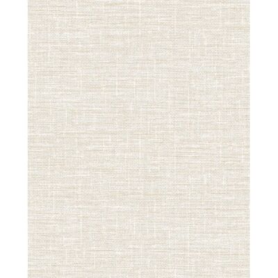 Profhome Carta da Parati Aspetto Tessile Bianco - 5,33 m2 Profhome Carta da Parati Aspetto Tessile Bianco - 5,33 m2