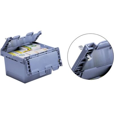 BITO - MB conteneur universel - 800x600x453 mm - bleu - Publicité BITO - MB conteneur universel - 800x600x453 mm - bleu - Publicité