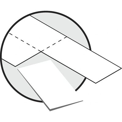 BITO Feuilles d'Étiquettes - 56x178mm - Pack de 25 - Publicité BITO Feuilles d'Étiquettes - 56x178mm - Pack de 25 - Publicité