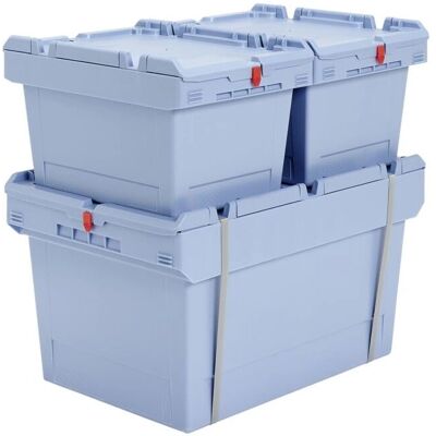 BITO - MB - Bleu - 410x300x249 mm - Conteneur de rangement - Publicité BITO - MB - Bleu - 410x300x249 mm - Conteneur de rangement - Publicité
