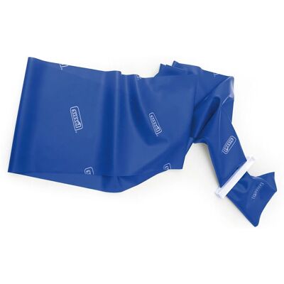 SISSEL FitBand Plus - Elastický odporový pás - Modrý - 2m - Extra pevná SISSEL FitBand Plus - Elastický odporový pás - Modrý - 2m - Extra pevná