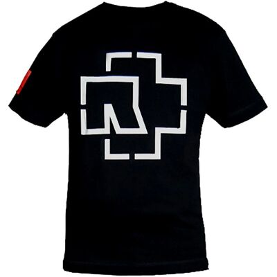 T-shirt Logo Rammstein à manches courtes - Homme - Noir - Publicité T-shirt Logo Rammstein à manches courtes - Homme - Noir - Publicité