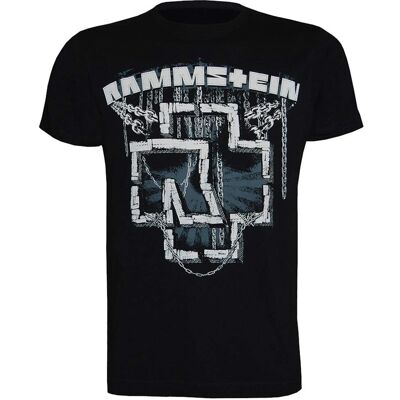 T-Shirt Rammstein In Ketten Noir - Homme - Publicité T-Shirt Rammstein In Ketten Noir - Homme - Publicité