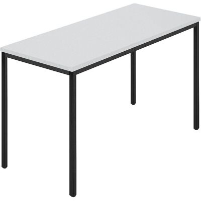 Mesa rectangular Kaiserkraft - Marco de acero - 1200x600mm Mesa rectangular Kaiserkraft - Marco de acero - 1200x600mm