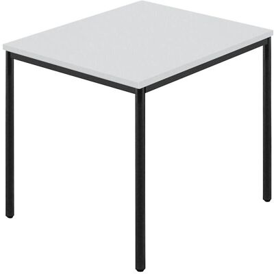 Mesa rectangular Kaiserkraft - Acero recubierto de plástico - 800x800mm Mesa rectangular Kaiserkraft - Acero recubierto de plástico - 800x800mm
