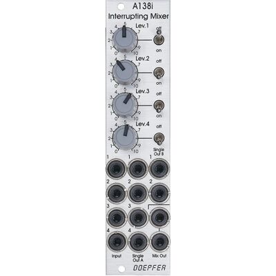 Mezclador Interrumpidor A-138i de Doepfer - Mezclador Modular Mezclador Interrumpidor A-138i de Doepfer - Mezclador Modular