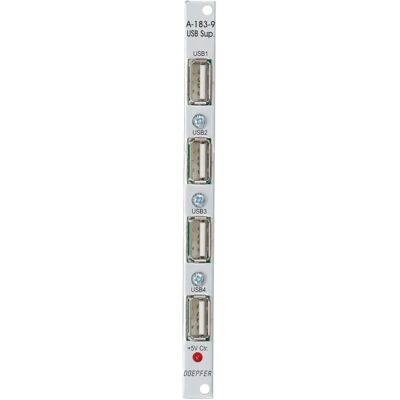 Doepfer A-183-9 Fuente USB cuádruple - Sintetizador modular Doepfer A-183-9 Fuente USB cuádruple - Sintetizador modular