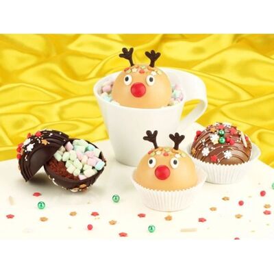 Pati-Versand - Hot Chocolate Bombs-Set - Weihnachten - Geschenkset Pati-Versand - Hot Chocolate Bombs-Set - Weihnachten - Geschenkset