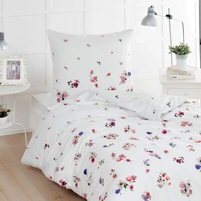 Traumschlaf Claude 135x200 cm - 80x80 cm - Renforcé 100% Baumwolle Bettwäsche-Set Traumschlaf Claude 135x200 cm - 80x80 cm - Renforcé 100% Baumwolle Bettwäsche-Set