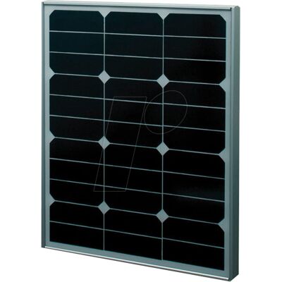 Phaesun Monokristall 40 W Solarmodul - IP65 Schwarz Phaesun Monokristall 40 W Solarmodul - IP65 Schwarz
