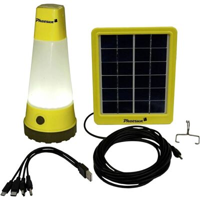 Phaesun Solar Lightkit Sun Shine - LED 1,2 W, Gelb, Schwarz - Solar Lightkit Phaesun Solar Lightkit Sun Shine - LED 1,2 W, Gelb, Schwarz - Solar Lightkit