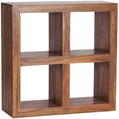 Wohnling Holzregal 82cm Hoch 4 Böden - Bücherregal Wohnling Holzregal 82cm Hoch 4 Böden - Bücherregal