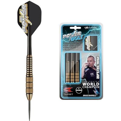 Target Darts Bolt - Pointe en Acier Endossée en Laiton - Pack Débutant - Publicité Target Darts Bolt - Pointe en Acier Endossée en Laiton - Pack Débutant - Publicité