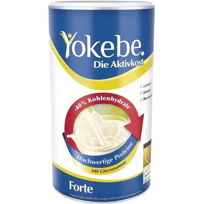 Yokebe Forte - Diätshake mit weniger Kohlenhydraten Yokebe Forte - Diätshake mit weniger Kohlenhydraten
