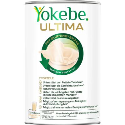 Yokebe Ultima Fat Burn - Diätshake zur Gewichtsabnahme Yokebe Ultima Fat Burn - Diätshake zur Gewichtsabnahme