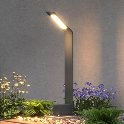 DOPORRO - Gartenlampe 3000K IP65 12,8x9,8x40,8cm Aluminium - 3000K - IP65 - Garden lamp DOPORRO - Gartenlampe 3000K IP65 12,8x9,8x40,8cm Aluminium - 3000K - IP65 - Garden lamp