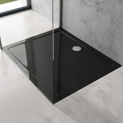 SOGOOD Doporro Plato de Ducha 100x120x4 - Negro SOGOOD Doporro Plato de Ducha 100x120x4 - Negro