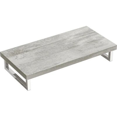 DOPORRO Mensola per lavabo - Supporto per lavabo 45x100cm - Grigio chiaro DOPORRO Mensola per lavabo - Supporto per lavabo 45x100cm - Grigio chiaro