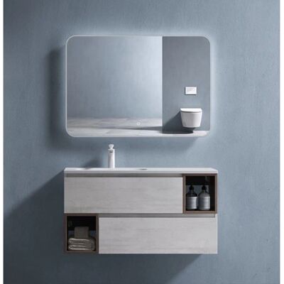 Set di mobili bagno DOPORRO - Marmo e Legno - Tipo di bagno Set di mobili bagno DOPORRO - Marmo e Legno - Tipo di bagno