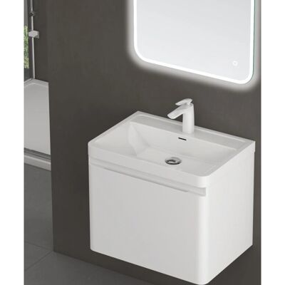 DOPORRO - BC013-Lackier - Bianco - Mobile bagno DOPORRO - BC013-Lackier - Bianco - Mobile bagno
