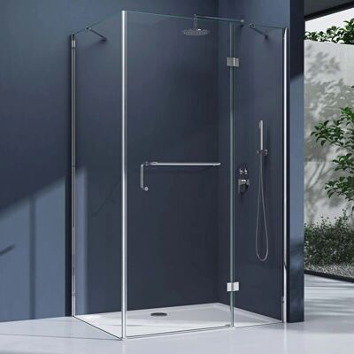 DOPORRO Eckduschkabine Transparent 70x120x190cm - Duschkabine DOPORRO Eckduschkabine Transparent 70x120x190cm - Duschkabine
