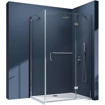 DOPORRO Eckduschkabine Rav04K 100x120x190cm - Sicherheitsglas DOPORRO Eckduschkabine Rav04K 100x120x190cm - Sicherheitsglas
