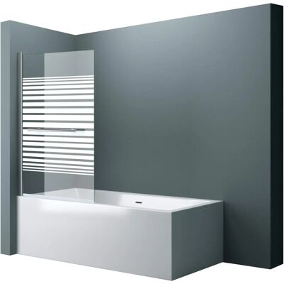 DOPORRO Parata doccia - Reversibile 180° Vetro 6mm - Installazione semplice DOPORRO Parata doccia - Reversibile 180° Vetro 6mm - Installazione semplice