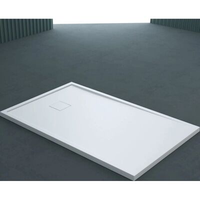 Doporro Piatto Doccia Rettangolare Bianco in Mineral Cast - Piatto doccia Doporro Piatto Doccia Rettangolare Bianco in Mineral Cast - Piatto doccia