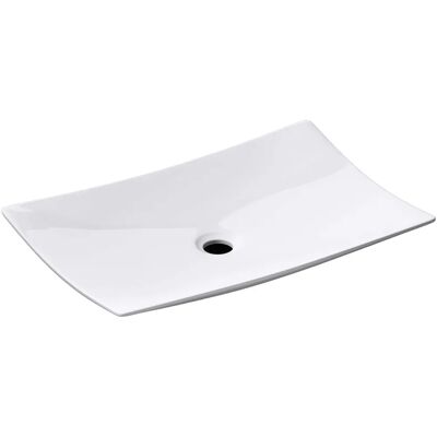 doporro Lavabo rettangolare in ceramica bianca - Bagno doporro Lavabo rettangolare in ceramica bianca - Bagno